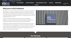 Desktop Screenshot of esco-midwest.com